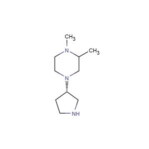 1,2-dimethyl-4-((S)-pyrrolidin-3-yl)piperazine