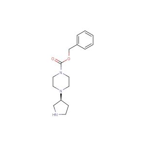 benzyl (S)-4-(pyrrolidin-3-yl)piperazine-1-carboxylate