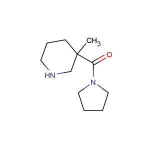 (3-methylpiperidin-3-yl)(pyrrolidin-1-yl)methanone