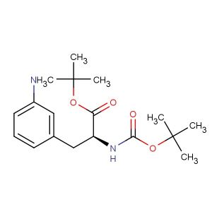 tert-butyl (S)-3-(3-aminophenyl)-2-((tert-butoxycarbonyl)amino)propanoate