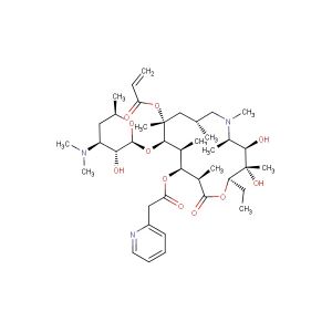 3-O-descladinosyl-3-O-[2-(2-pyridyl)acetyl]-6-O-acryloylazithromycin