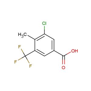 3-chloro-4-methyl-5-(trifluoromethyl)benzoic acid