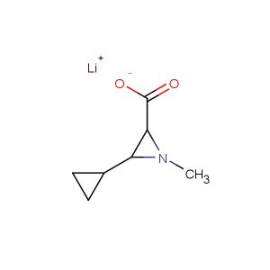 Lithium(2R,3R)-3-cyclopropyl-1-methylaziridine-2-carboxylate