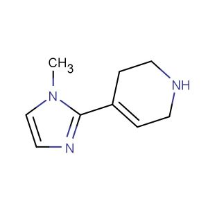 4-(1-methyl-1H-imidazol-2-yl)-1,2,3,6-tetrahydropyridine