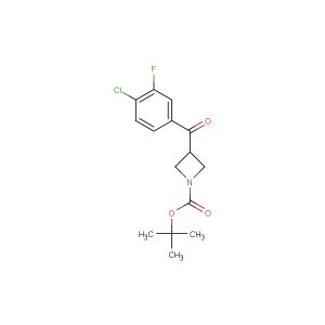 tert-butyl 3-(4-chloro-3-fluorobenzoyl)azetidine-1-carboxylate