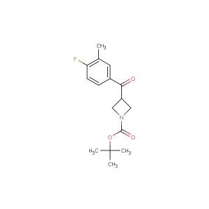 tert-butyl 3-(4-fluoro-3-methylbenzoyl)azetidine-1-carboxylate