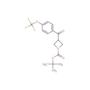 tert-butyl 3-(4-(trifluoromethoxy)benzoyl)azetidine-1-carboxylate