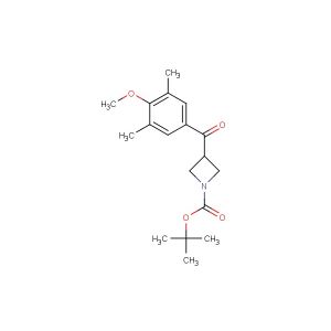 tert-butyl 3-(4-methoxy-3,5-dimethylbenzoyl)azetidine-1-carboxylate