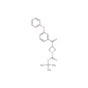 tert-butyl 3-(3-phenoxybenzoyl)azetidine-1-carboxylate
