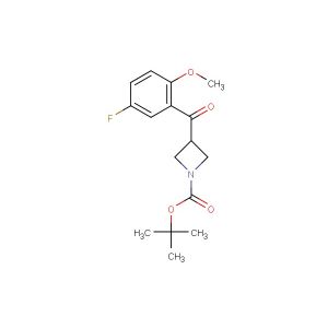 tert-butyl 3-(5-fluoro-2-methoxybenzoyl)azetidine-1-carboxylate