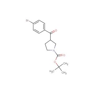 tert-butyl 3-(4-bromobenzoyl)pyrrolidine-1-carboxylate