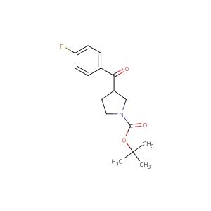 tert-butyl 3-(4-fluorobenzoyl)pyrrolidine-1-carboxylate