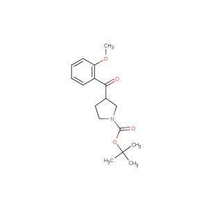 tert-butyl 3-(2-methoxybenzoyl)pyrrolidine-1-carboxylate