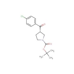 tert-butyl (S)-3-(4-chlorobenzoyl)pyrrolidine-1-carboxylate