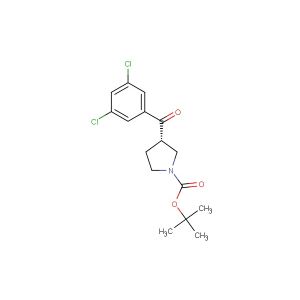 tert-butyl (S)-3-(3,5-dichlorobenzoyl)pyrrolidine-1-carboxylate
