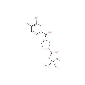 tert-butyl (S)-3-(3,4-dichlorobenzoyl)pyrrolidine-1-carboxylate