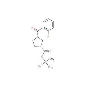 tert-butyl (S)-3-(2-fluorobenzoyl)pyrrolidine-1-carboxylate