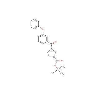 tert-butyl (S)-3-(3-phenoxybenzoyl)pyrrolidine-1-carboxylate