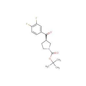 tert-butyl (R)-3-(3,4-difluorobenzoyl)pyrrolidine-1-carboxylate