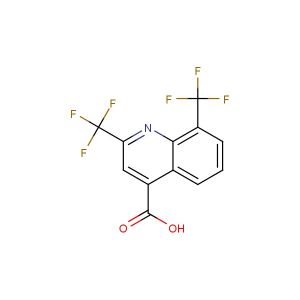 2,8-bis(trifluoromethyl)quinoline-4-carboxylic acid