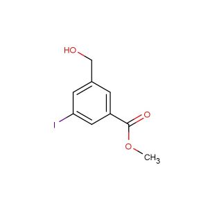 methyl 3-(hydroxymethyl)-5-iodobenzoate