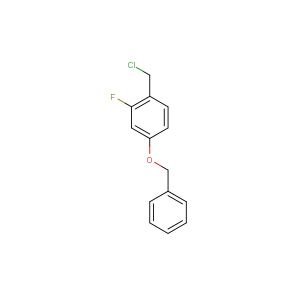 4-(benzyloxy)-1-(chloromethyl)-2-fluorobenzene