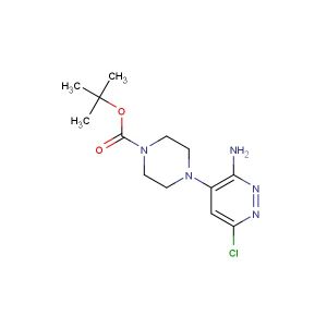 tert-butyl 4-(3-amino-6-chloropyridazin-4-yl)piperazine-1-carboxylate