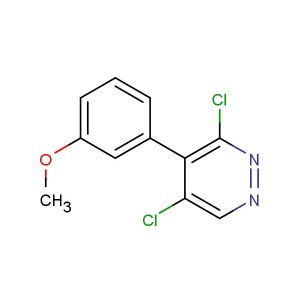 3,5-dichloro-4-(3-methoxyphenyl)pyridazine