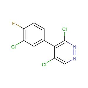 3,5-dichloro-4-(3-chloro-4-fluorophenyl)pyridazine