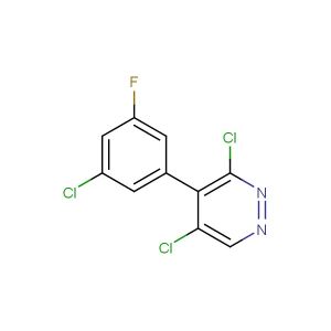 3,5-dichloro-4-(3-chloro-5-fluorophenyl)pyridazine