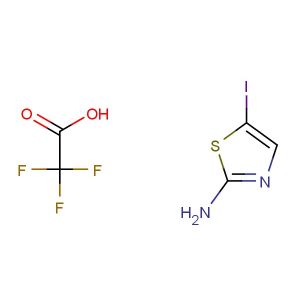 5-iodothiazol-2-amine 2,2,2-trifluoroacetate