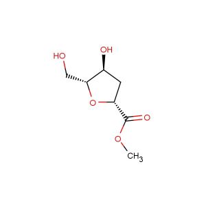 methyl (2R,4S,5R)-4-hydroxy-5-(hydroxymethyl)tetrahydrofuran-2-carboxylate