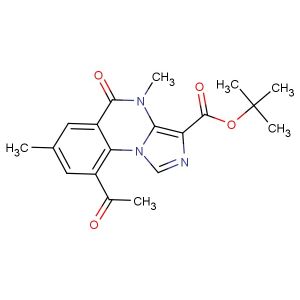 tert-butyl 9-acetyl-4,7-dimethyl-5-oxo-4,5-dihydroimidazo[1,5-a]quinazoline-3-carboxylate