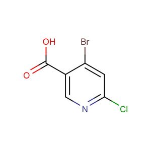 4-Bromo-6-chloronicotinic acid