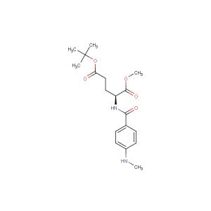 5-(tert-butyl) 1-methyl (4-(methylamino)benzoyl)-L-glutamate