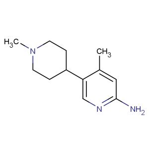 4-methyl-5-(1-methylpiperidin-4-yl)pyridin-2-amine