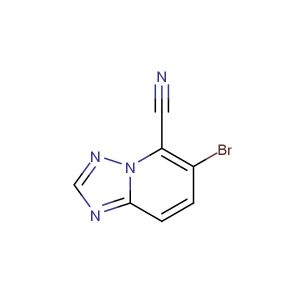 6-bromo-[1,2,4]triazolo[1,5-a]pyridine-5-carbonitrile
