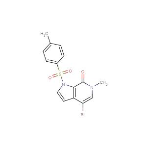 4-bromo-6-methyl-1-tosyl-1,6-dihydro-7H-pyrrolo[2,3-c]pyridin-7-one
