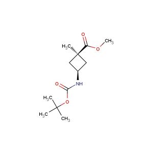 cis-Methyl 3-((tert-butoxycarbonyl)amino)-1-methylcyclobutanecarboxylate