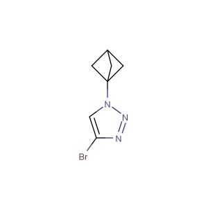 1-(bicyclo[1.1.1]pentan-1-yl)-4-bromo-1H-1,2,3-triazole