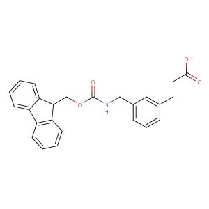 3-(3-(((((9H-fluoren-9-yl)methoxy)carbonyl)amino)methyl)phenyl)propanoic acid