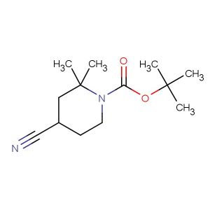 tert-butyl 4-cyano-2,2-dimethylpiperidine-1-carboxylate