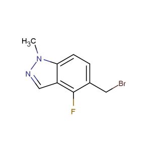 5-(bromomethyl)-4-fluoro-1-methylindazole