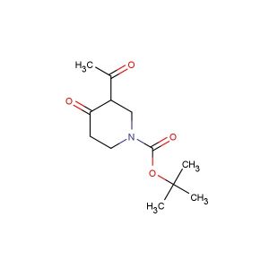 tert-butyl 3-acetyl-4-oxopiperidine-1-carboxylate