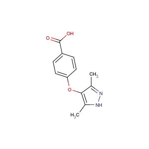 4-((3,5-dimethyl-1H-pyrazol-4-yl)oxy)benzoic acid