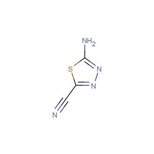 5-amino-1,3,4-thiadiazole-2-carbonitrile