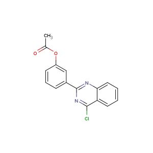 3-(4-chloroquinazolin-2-yl)phenyl acetate