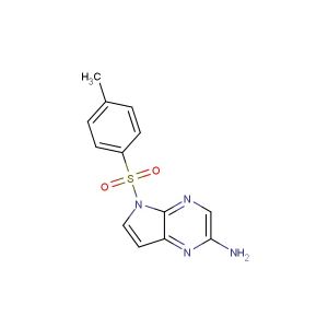 5-tosyl-5H-pyrrolo[2,3-b]pyrazin-2-amine