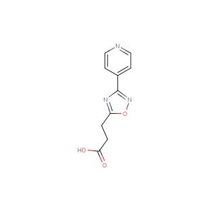 3-(3-(pyridin-4-yl)-1,2,4-oxadiazol-5-yl)propanoic acid