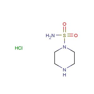 piperazine-1-sulphonamide hydrochloride